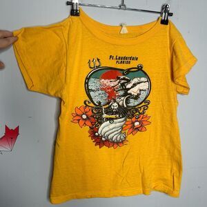 Vintage 1974 Fort Lauderdale Florida Graphic T-Shirt Women’s Size Small